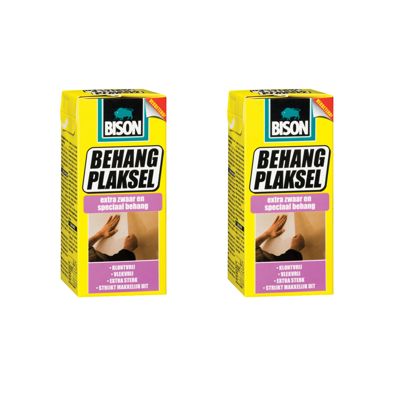 3 pakken Bison behanglijm/behangplaksel 200 gram -