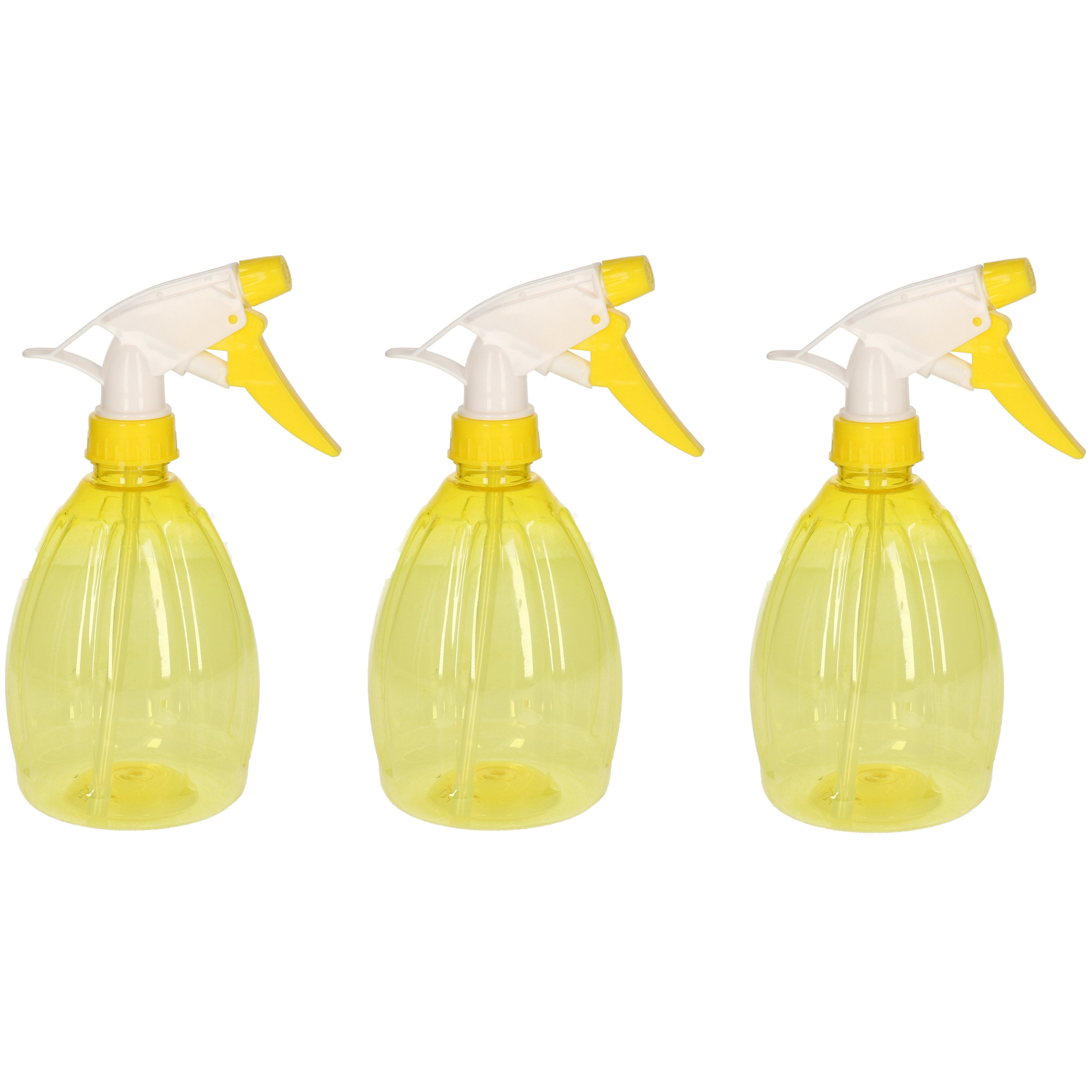 3x Plantenspuiten 500 ml geel -