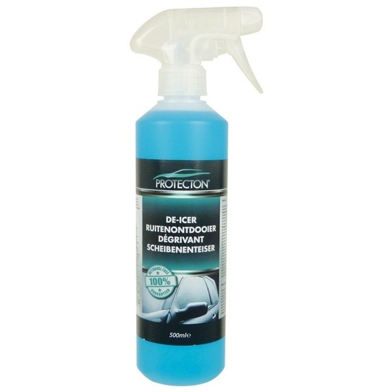 5x Ruitenontdooier antivries auto spray 500 ml -