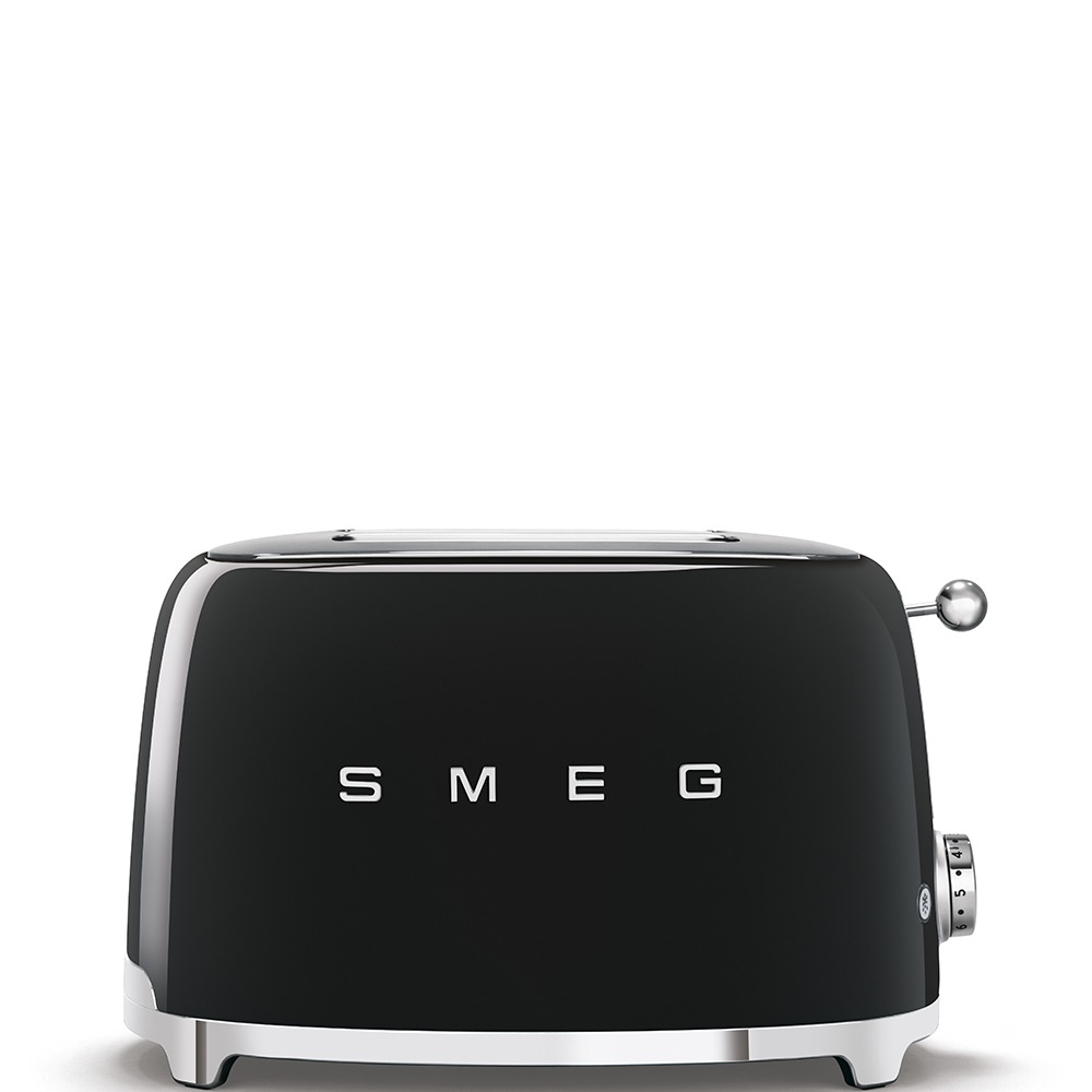 Smeg TSF01BLEU Broodrooster Zwart