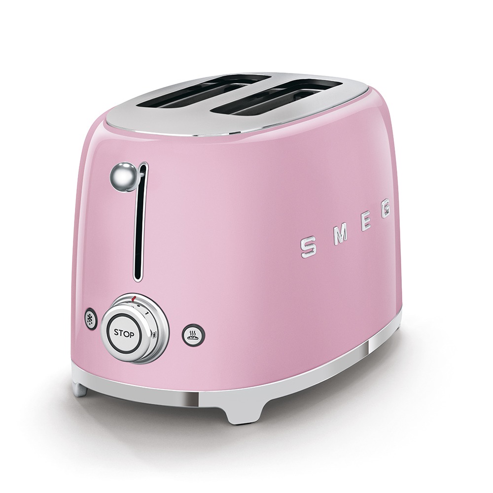 Smeg TSF01PKEU Broodrooster Roze