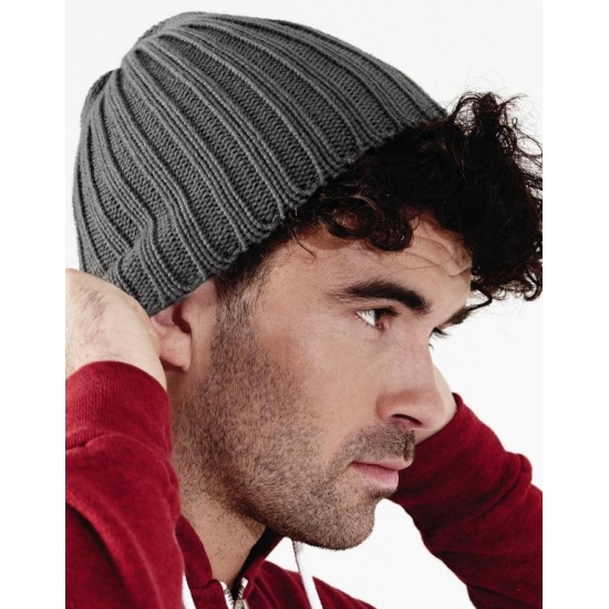 Grijze muts Beckham One size -