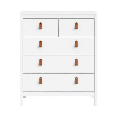 Ladekast Madeira - wit - 99x82x38 cm - Leen Bakker