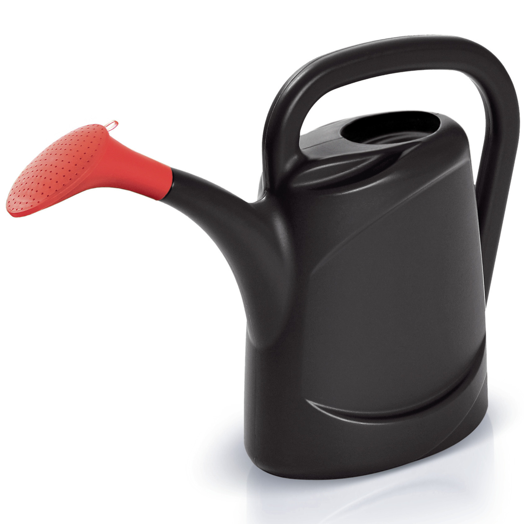 Prosperplast Gieter met broeskop - zwart - kunststof - 10 liter -
