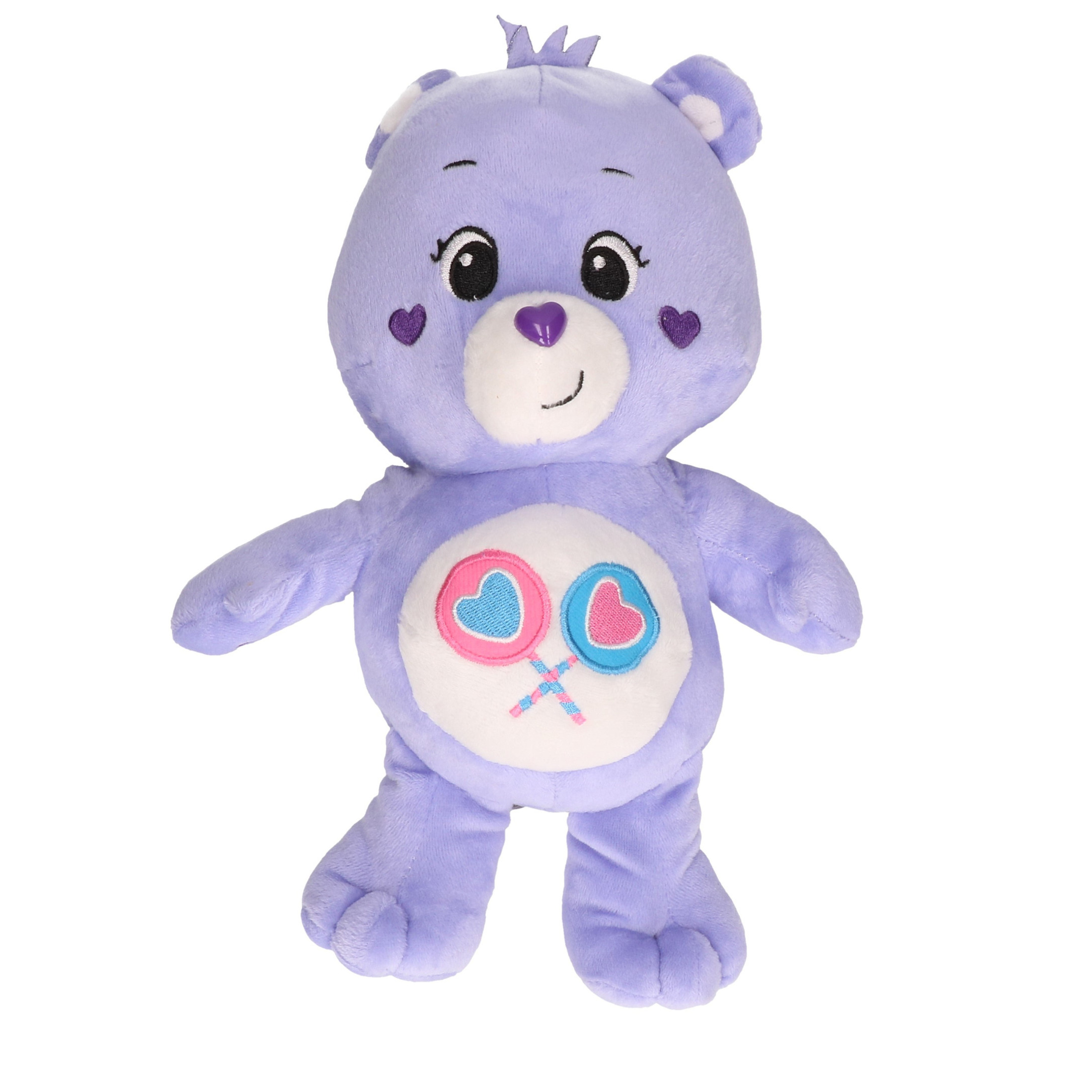 Pluche Troetelbeertje knuffel paars 28 cm -