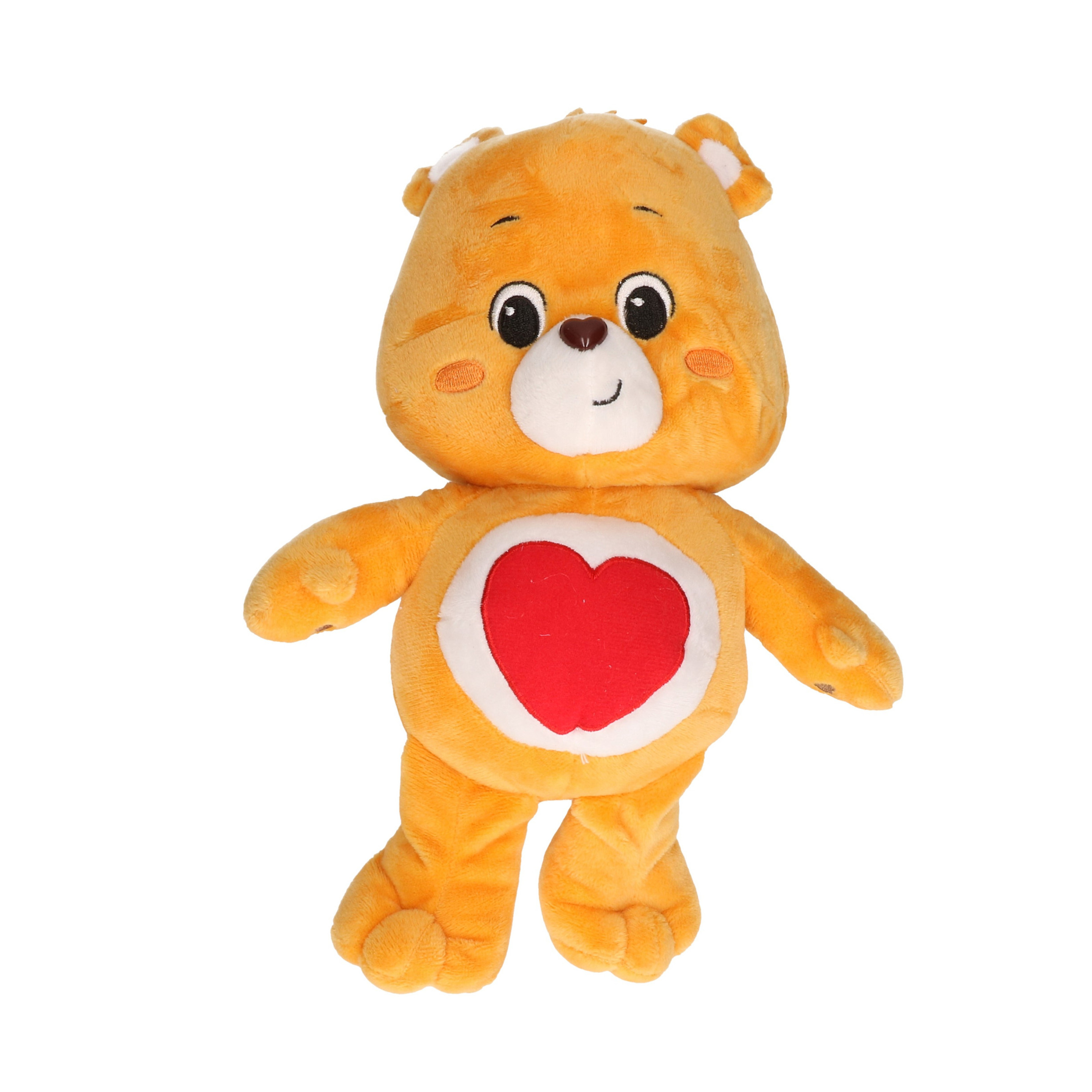 Pluche Troetelbeertje knuffel oranje 21 cm -