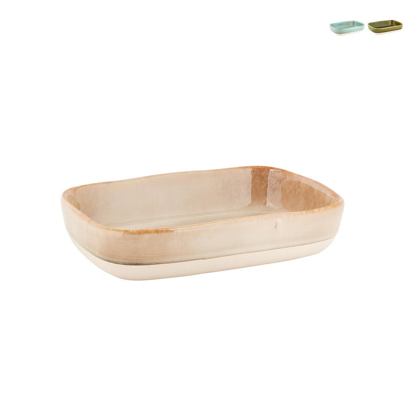 Ovenschaal Stoneware - Diverse soorten - 19x12x4 cm