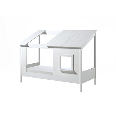 Vipack huisbed - wit - 90x200 cm - Leen Bakker