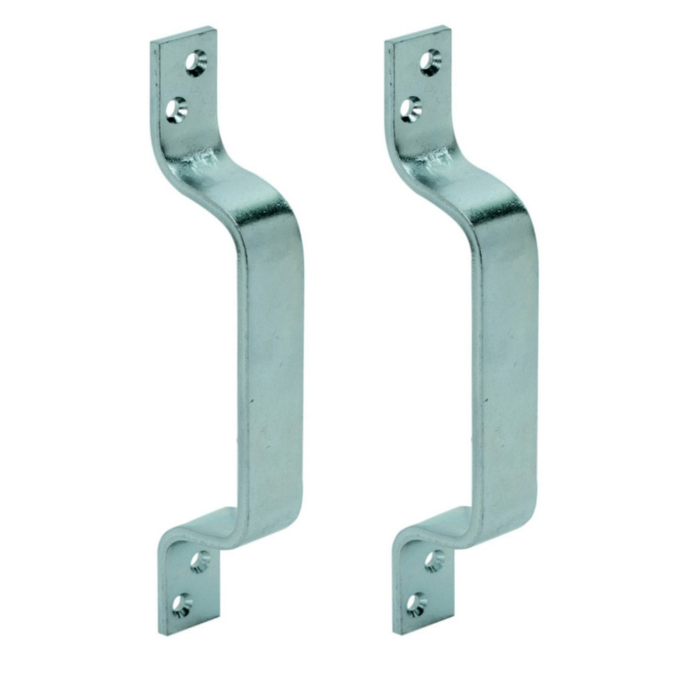 Tuin deurgreep - 10x - staal - 15 cm - Handvatten / meubelgrepen -
