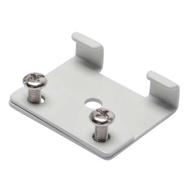 Klemmen voor wandsteun 2 stuks Plus rail - wit - Leen Bakker