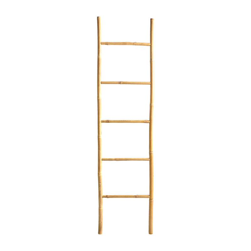 Decoratieve ladder gemaakt van bamboe. 45x170cm.
