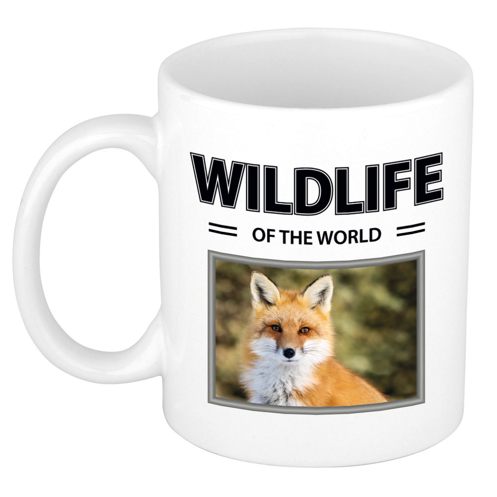 Vos mok met dieren foto wildlife of the world -