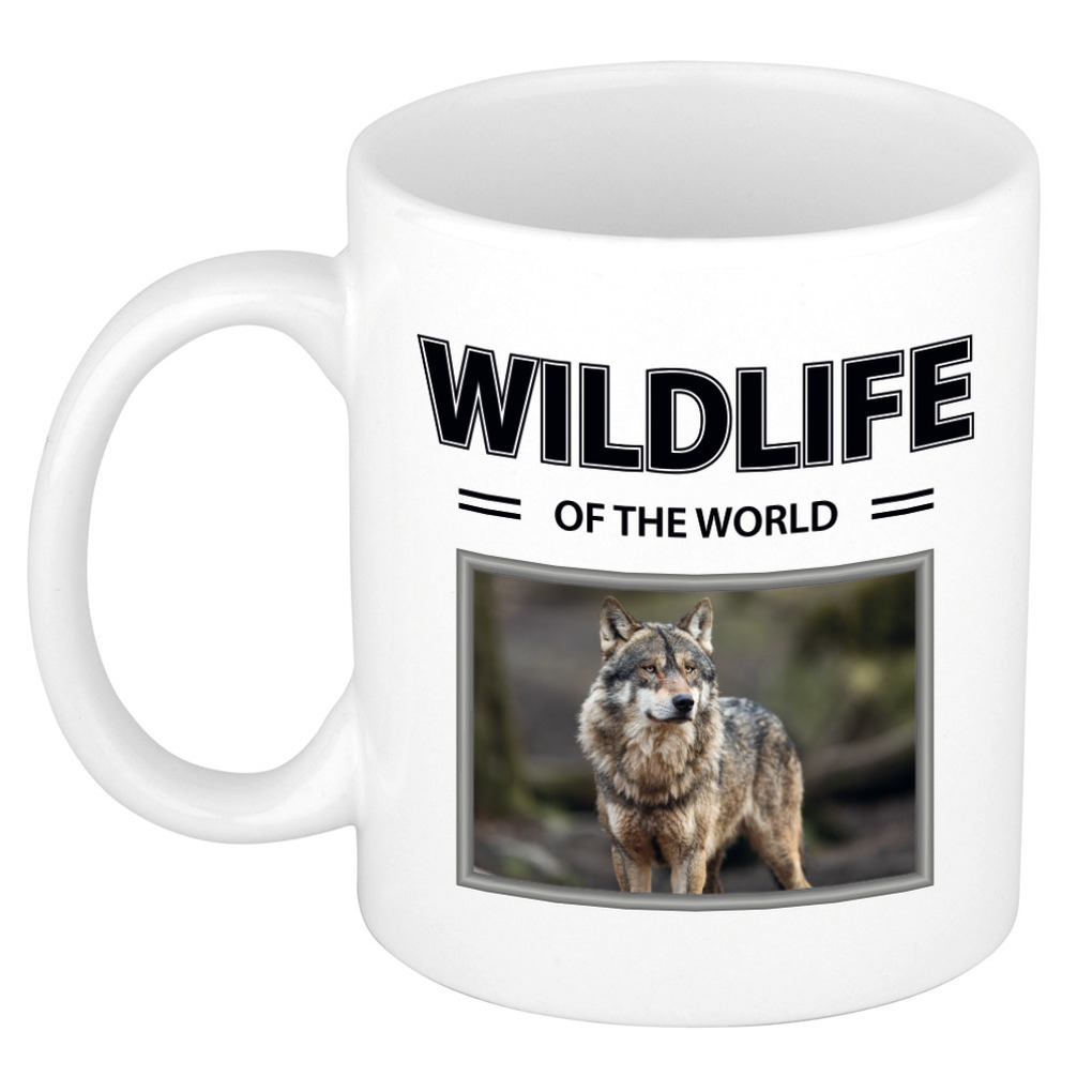 Wolf mok met dieren foto wildlife of the world -