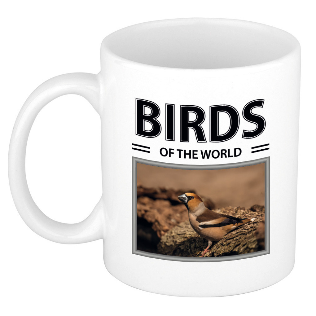 Appelvinkjes mok met dieren foto birds of the world -