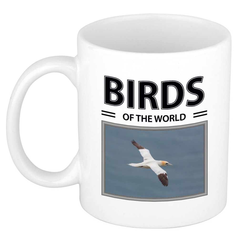 Jan van gent vogels mok met dieren foto birds of the world -