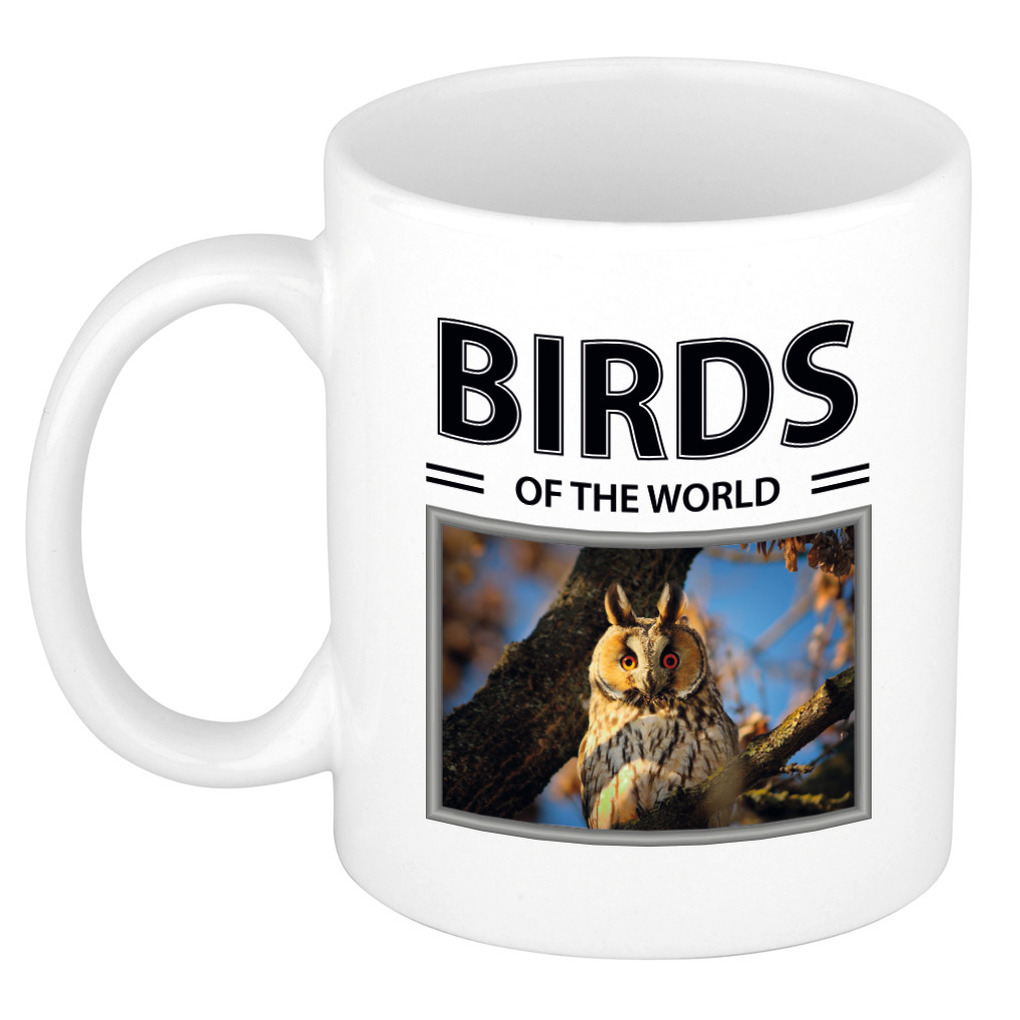 Ransuilen mok met dieren foto birds of the world -