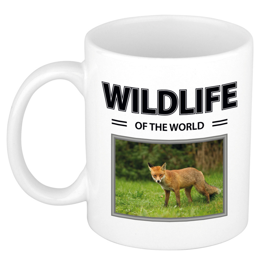 Vos mok met dieren foto wildlife of the world -