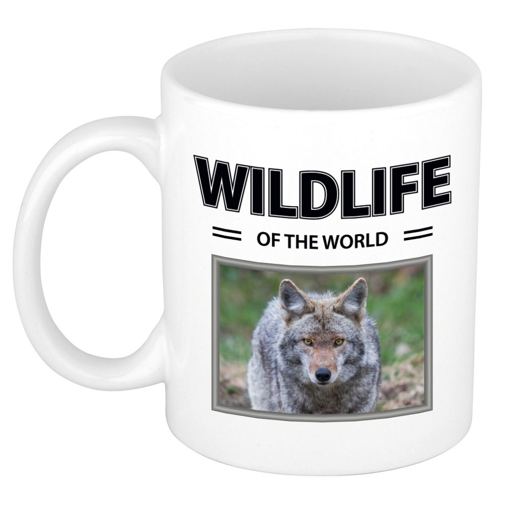 Wolf mok met dieren foto wildlife of the world -