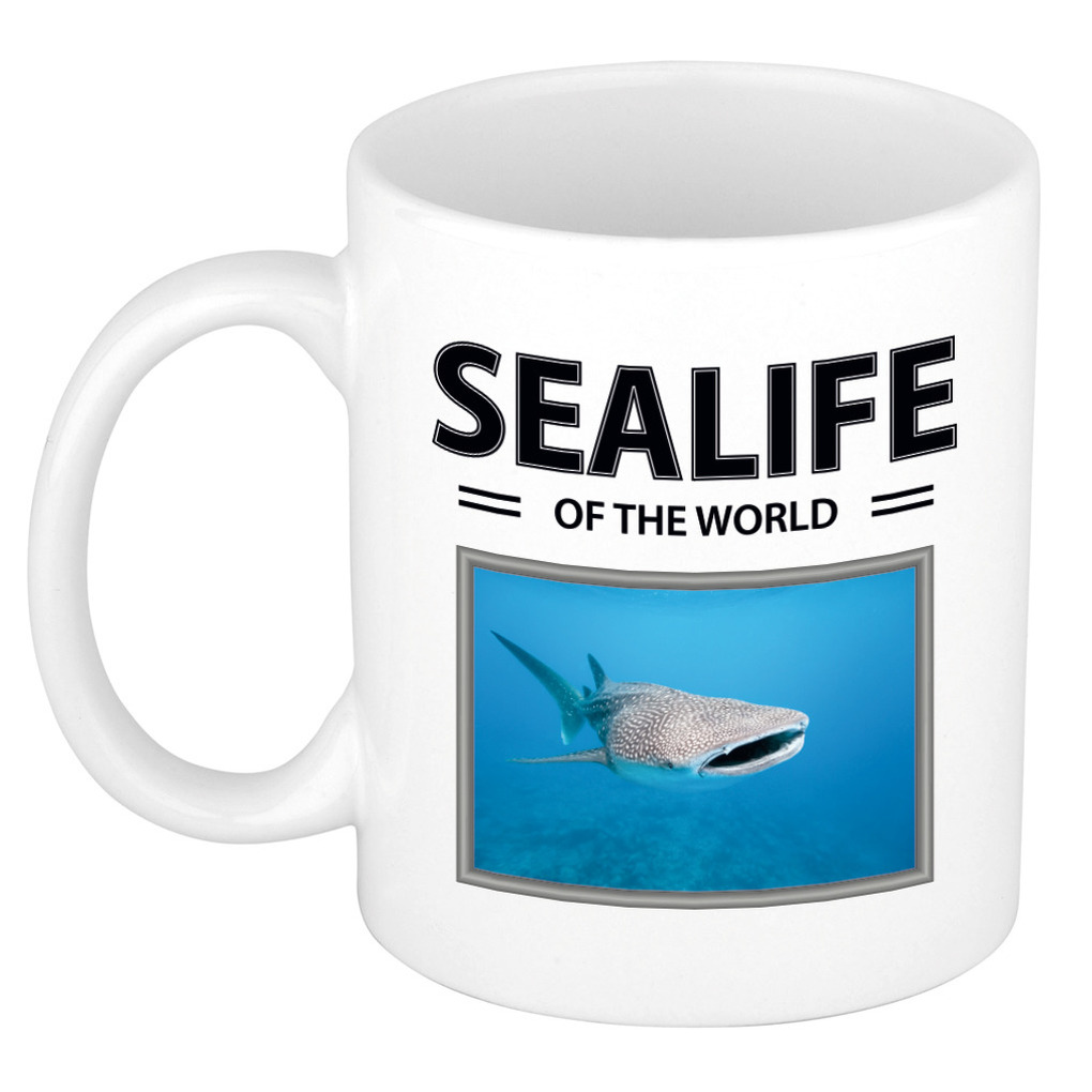 Walvishaai mok met dieren foto sealife of the world -