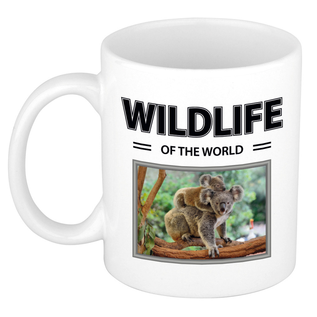 Koala mok met dieren foto wildlife of the world -