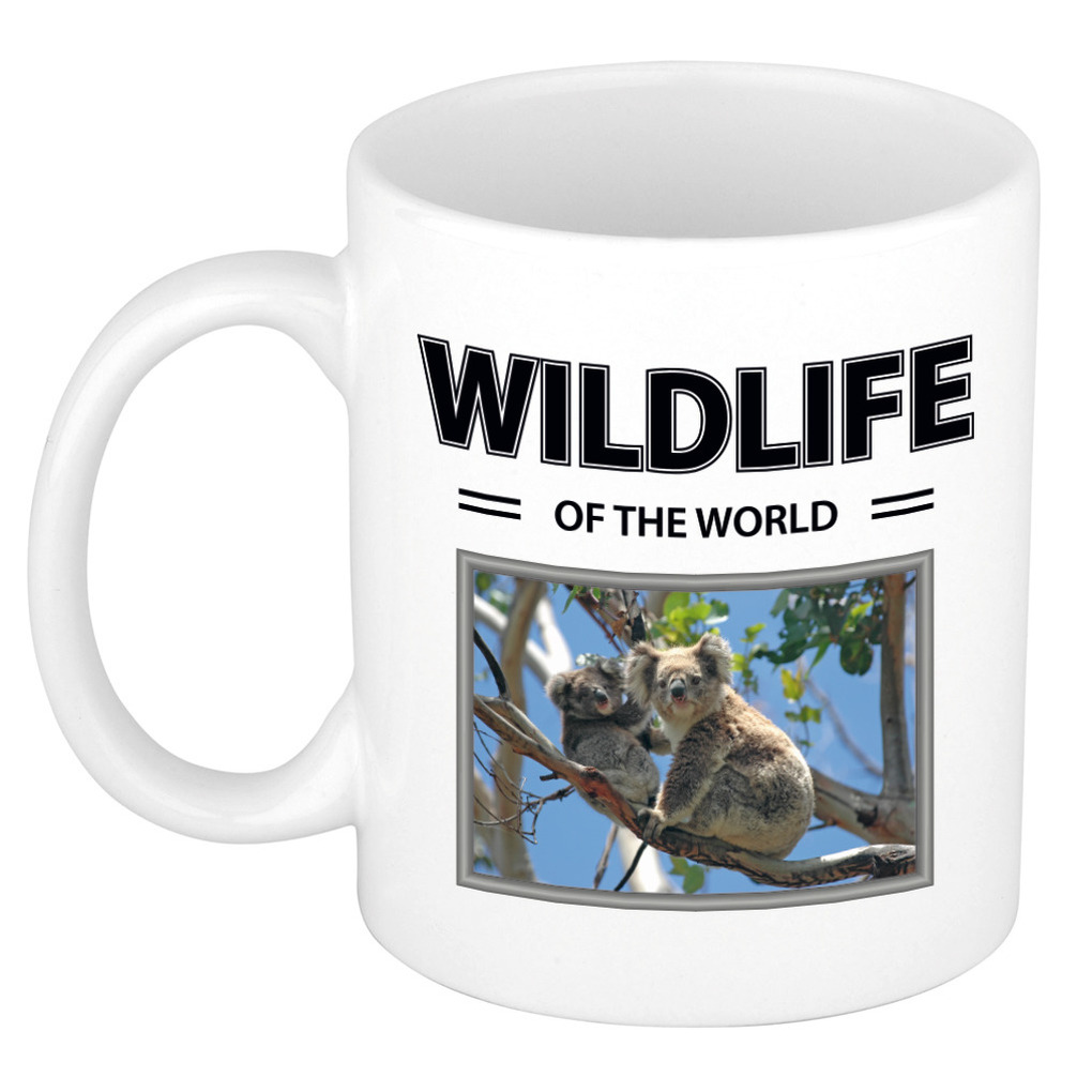 Koala mok met dieren foto wildlife of the world -