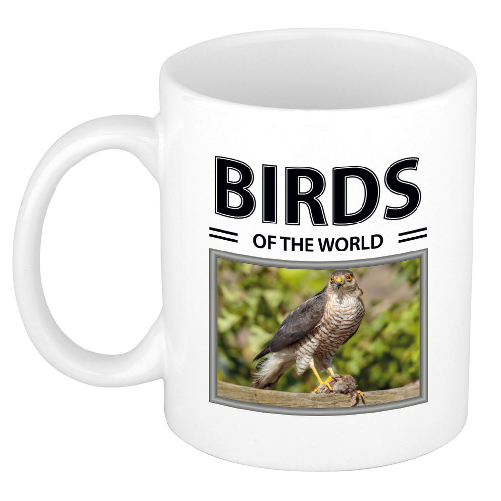Haviks mok met dieren foto birds of the world -