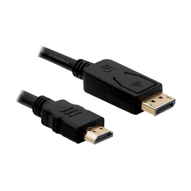 DeLOCK DisplayPort > High Speed HDMI adapter 3 meter, Passief, 4K, Verguld