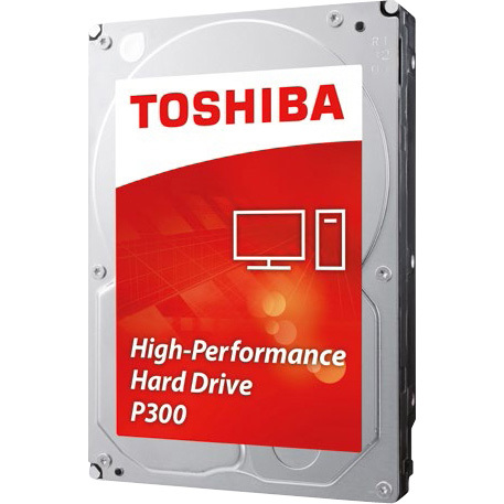 Toshiba P300, 1 TB harde schijf SATA 600, HDWD110UZSVA