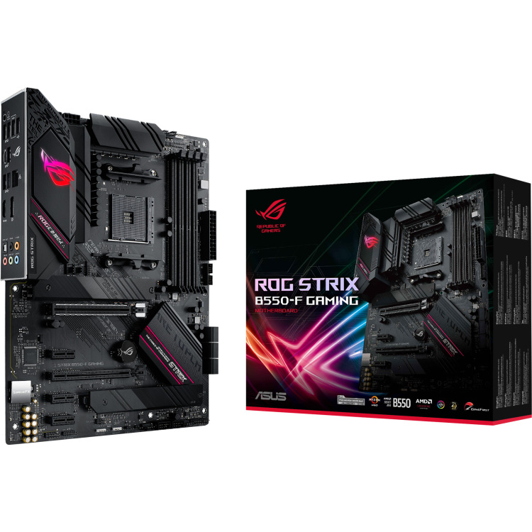 ASUS ROG STRIX B550-F GAMING moederbord RAID, 2.5Gb-LAN, Sound, ATX