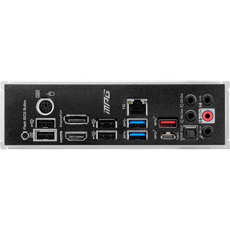 MSI MPG B550 GAMING PLUS moederbord RAID, Gb-LAN, Sound, ATX