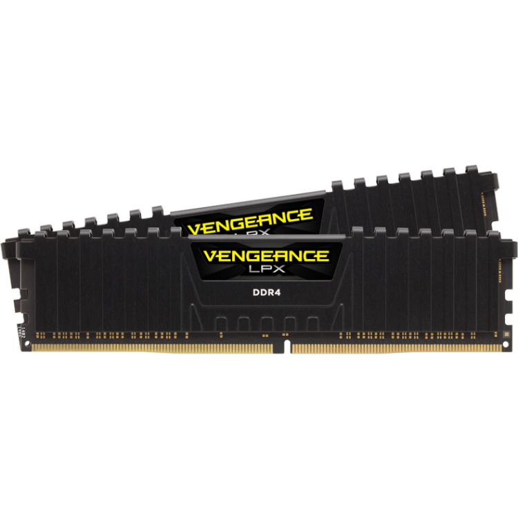 Corsair 16 GB DDR4-3200 Kit werkgeheugen CMK16GX4M2B3200C16, Vengeance LPX, XMP