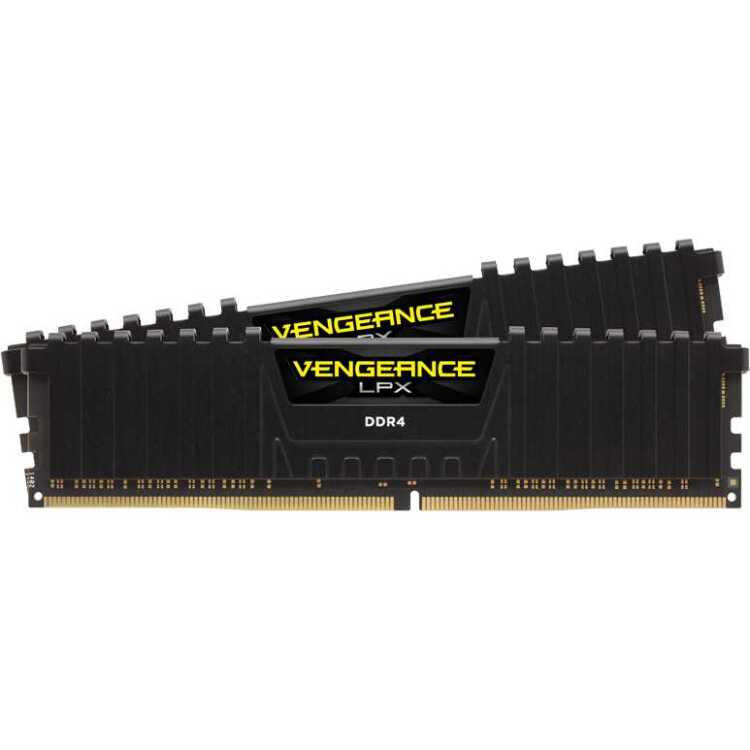 Corsair 16 GB DDR4-3600 Kit werkgeheugen CMK16GX4M2D3600C18, Vengeance LPX, XMP