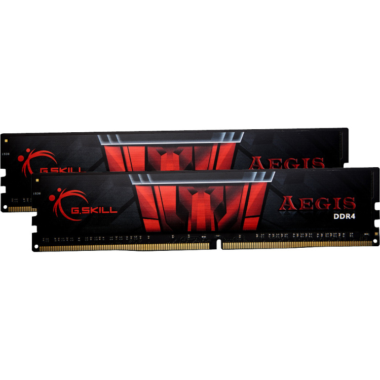 G.Skill 16 GB DDR4-3000 Kit werkgeheugen F4-3000C16D-16GISB, Aegis, XMP