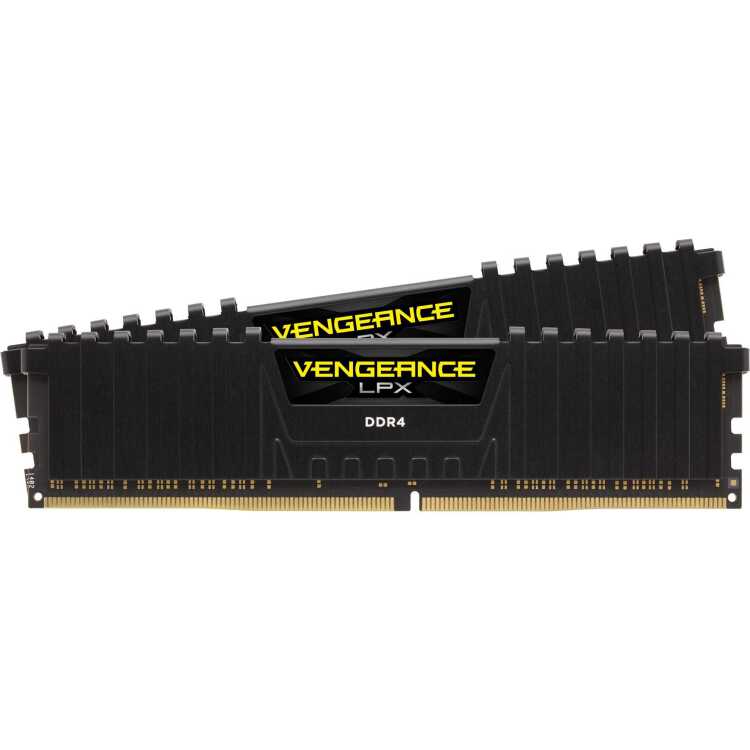Corsair 64 GB DDR4-3200 Kit werkgeheugen CMK64GX4M2E3200C16, Vengeance LPX, XMP