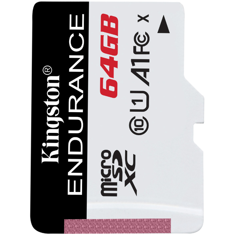 Kingston High Endurance 64 GB microSDXC geheugenkaart UHS-I (U1), Class 10