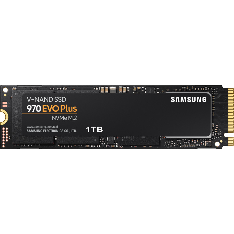 SAMSUNG 970 EVO Plus, 1 TB ssd MZ-V7S1T0BW, PCIe Gen 3 x4, M.2 2280