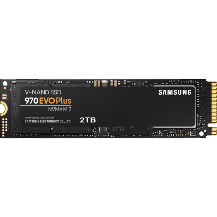 SAMSUNG 970 EVO Plus 2 TB ssd MZ-V7S2T0BW, PCIe Gen 3 x4, M.2 2280