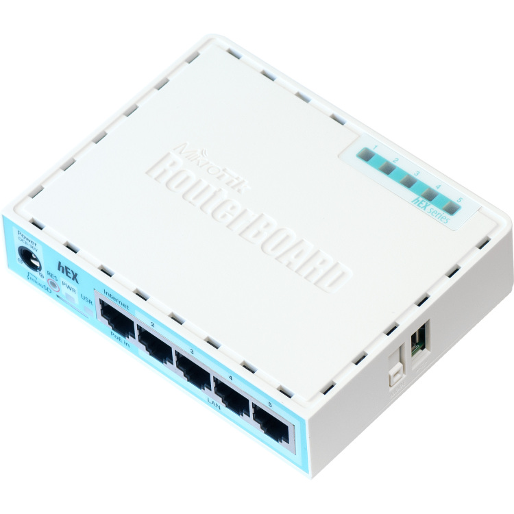 MikroTik hEX RB750Gr3 switch 5x RJ-45