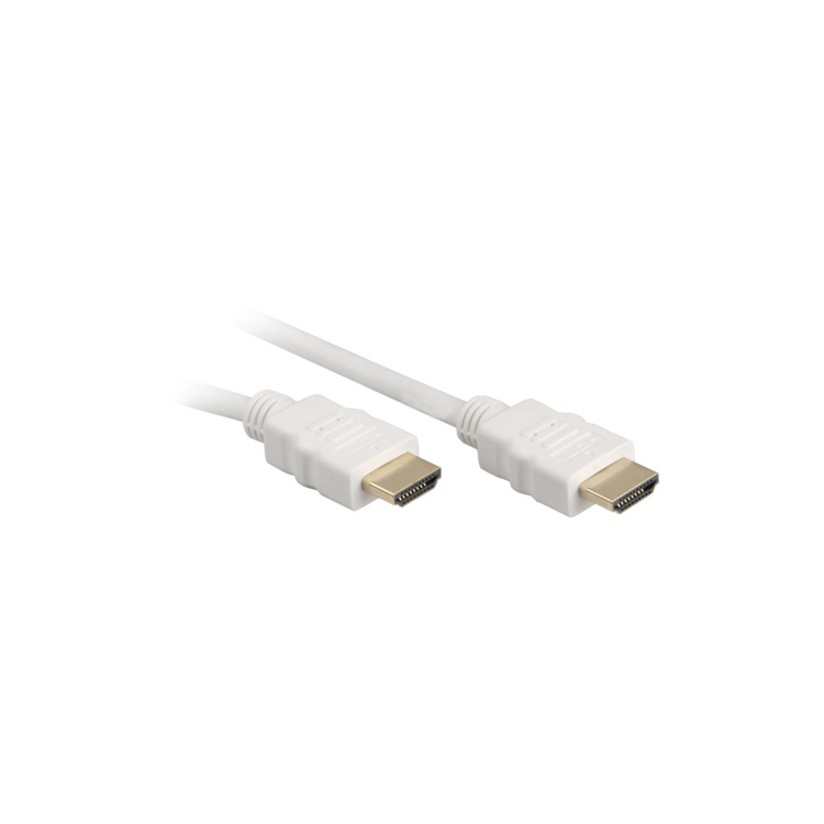 Sharkoon High Speed HDMI kabel met Ethernet kabel 1 meter, 4K, Verguld