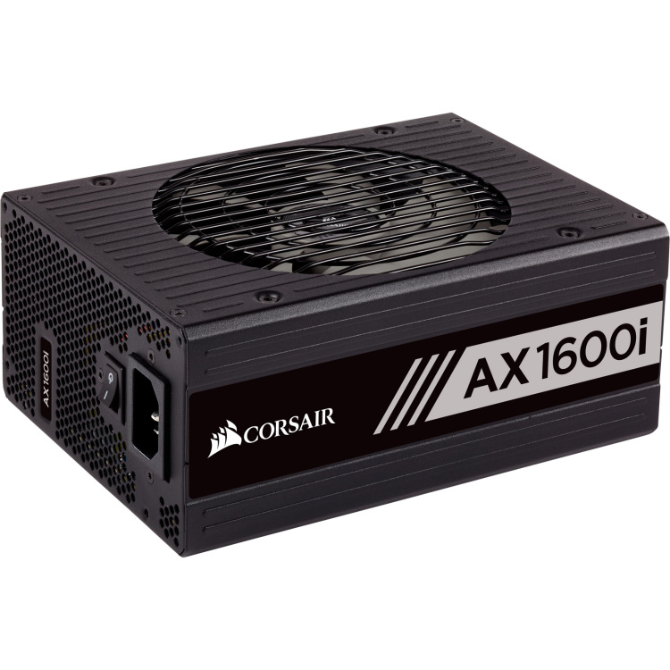 Corsair AX1600i voeding 10x PCIe, Full Kabel-management