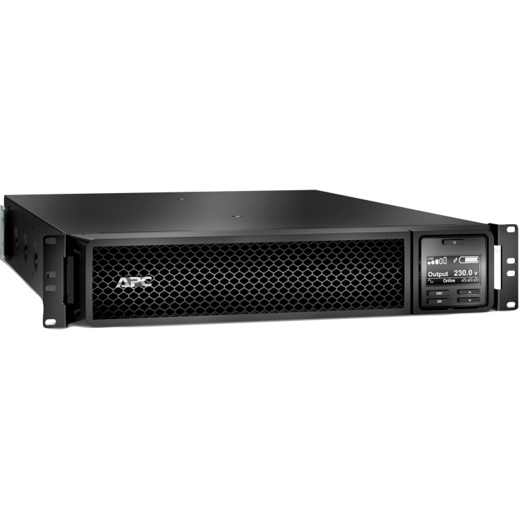 APC Smart-UPS On-Line 2200VA noodstroomvoeding ups 8x C13, 2x C19 uitgang, rackmountable, 2U, SRT2200RMXLI
