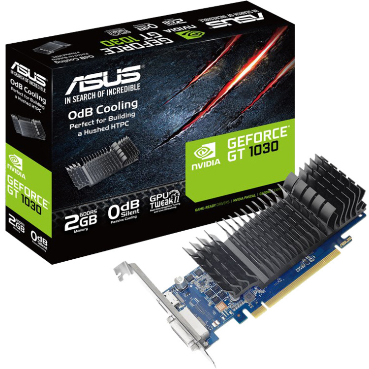 ASUS GeForce GT 1030 SL-BRK grafische kaart DVI-D, HDMI