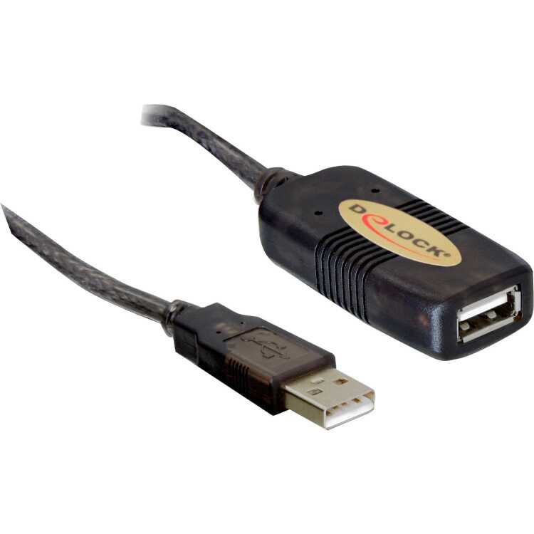 DeLOCK USB 2.0 verlengkabel 5 meter