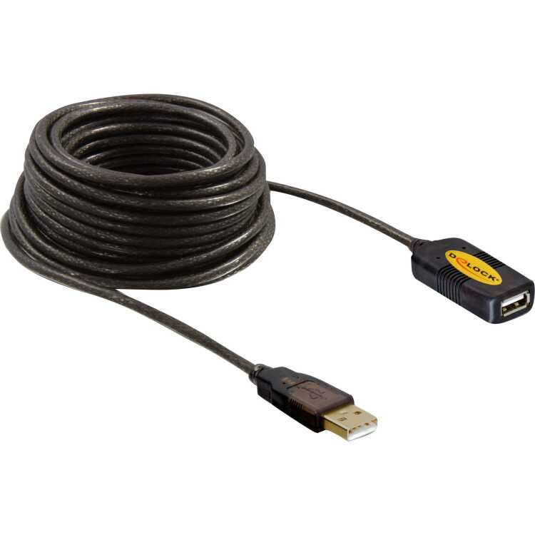 DeLOCK USB 2.0 verlengkabel 10 meter