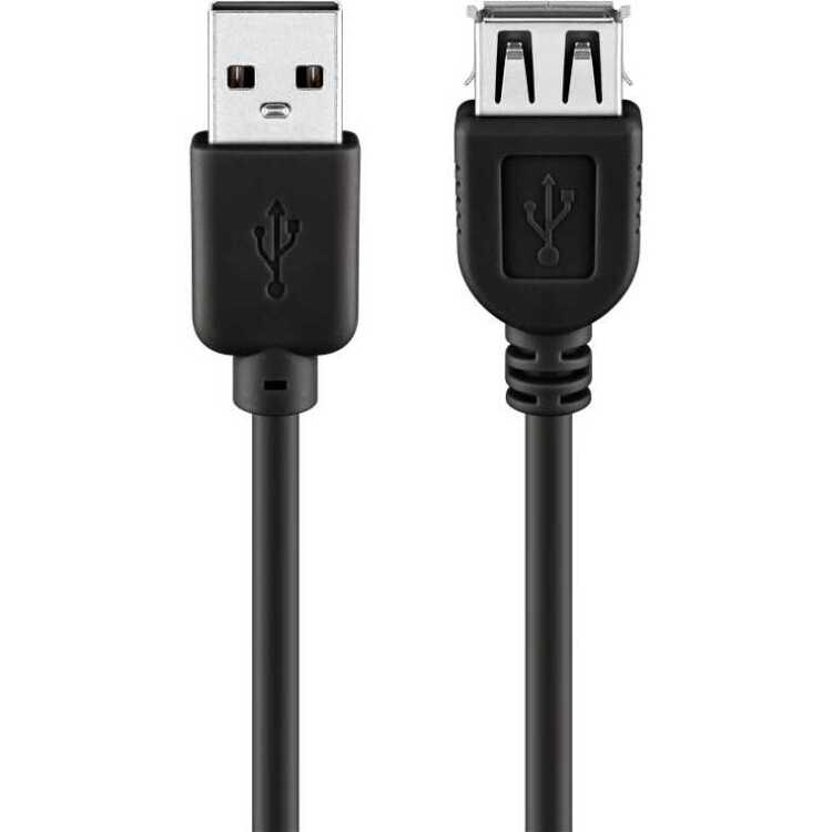goobay USB2++ verlengkabel 5 meter