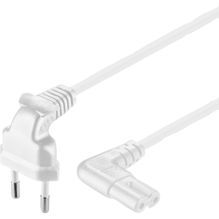 goobay Eurostekker > C7 90° kabel 3 meter