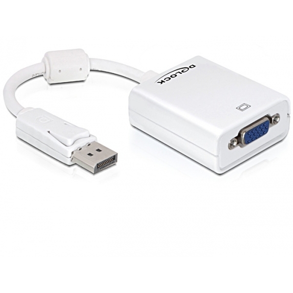 DeLOCK DisplayPort 1.2 > VGA adapter 0,22 meter
