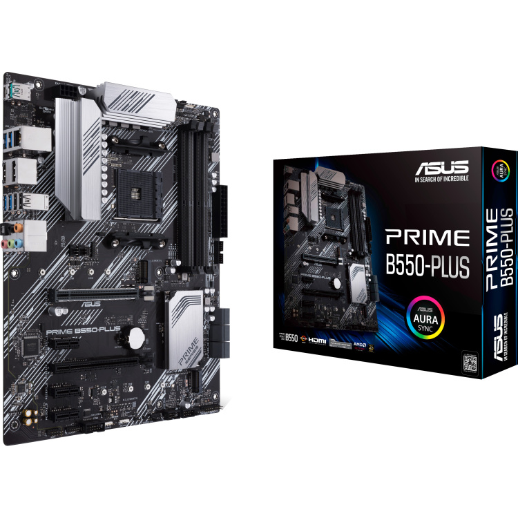 ASUS PRIME B550-PLUS moederbord RAID, Gb-LAN, Sound, ATX
