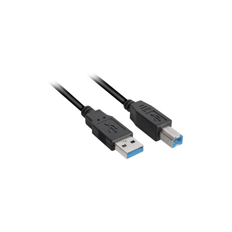 Sharkoon USB-A 3.0 > USB-B kabel 2 meter