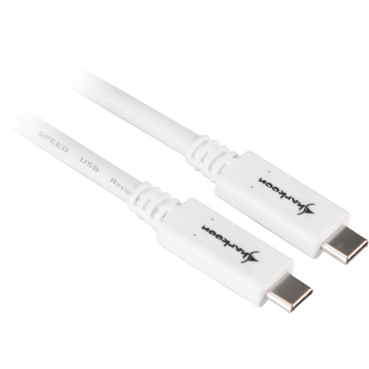Sharkoon USB-C 3.2 > USB-C kabel 1 meter